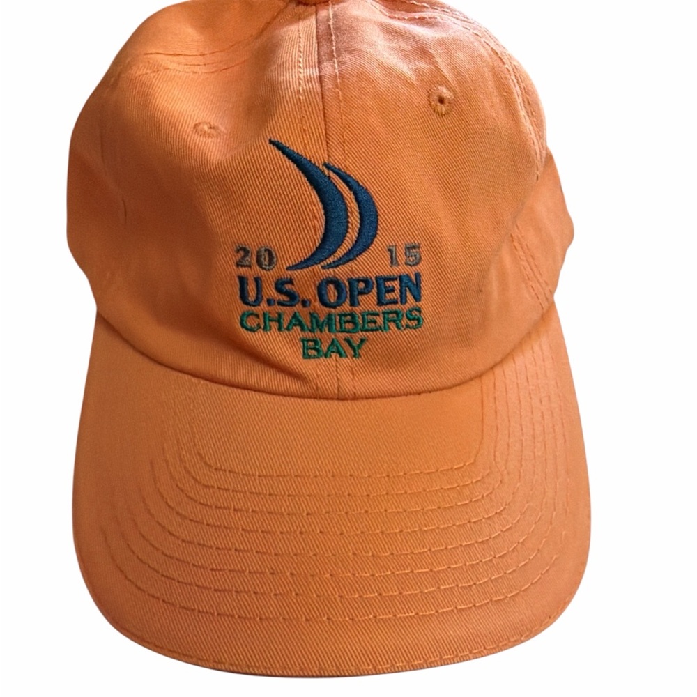 2015‎ US Open Chambers Bay PGA Golf Hat Orange USGA